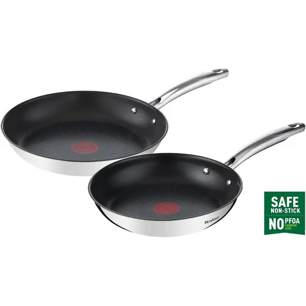 Tefal Tefal G732S255 Duetto + Set tigaie, 24/28 cm, Argintiu