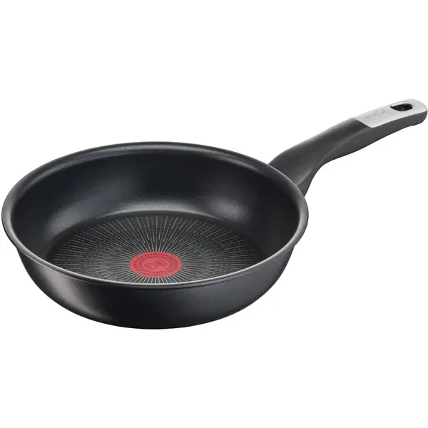 Tefal Tigaie Tefal Unlimited, Thermo-Signal, Thermo-Fusion, invelis antiaderent din titan, 28 cm