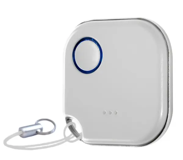 Telecomanda inteligenta Shelly BLU Button WH, Bluetooth, 36x36x6mm, control aplicatie, alb