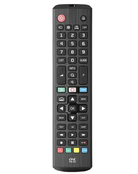 Telecomanda One for all URC4911, pentru LG (Negru)