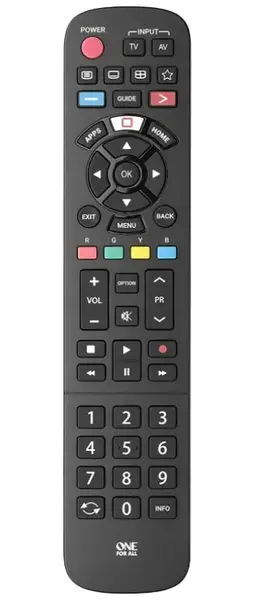 Telecomanda One for all URC4914, pentru Panasonic (Negru)