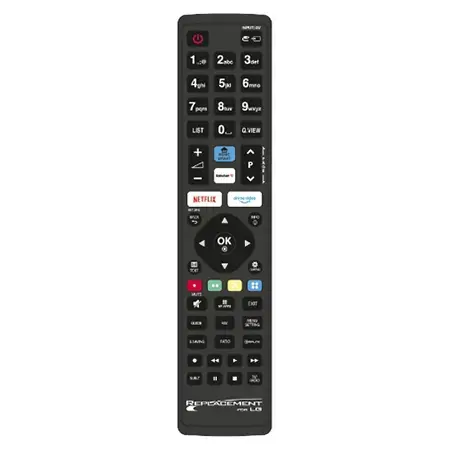 Telecomanda universala OEM K-JL1718, compatibila LG (Negru)