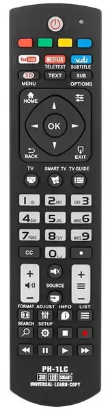 Telecomanda universala Philips PIL1042 (Negru)