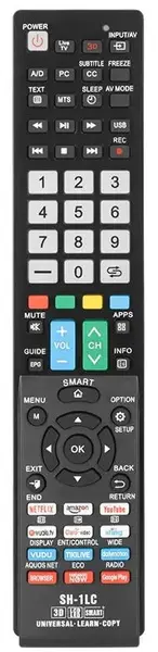 Telecomanda universala Sharp PIL1044 (Negru)