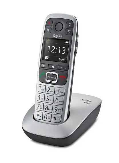 Telefon fara fir DECT Gigaset E560, Speaker (Argintiu)