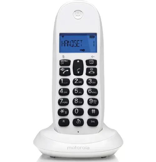 Telefon fix fara fir Motorola C1001CBW+ (Alb)