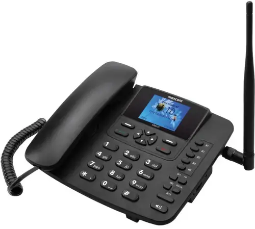 Telefon fix MaxCom Comfort MM41D, Android, LTE (Negru)