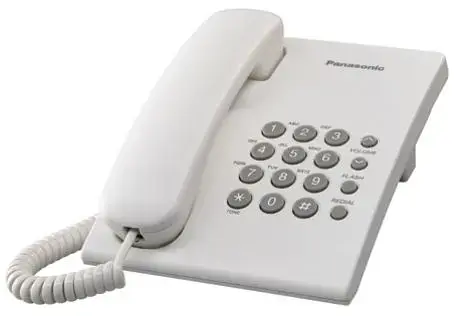 Telefon Fix Panasonic TS500FXW (Alb)