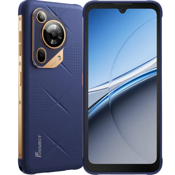 Telefon Fossibot F112 Pro, 5G, 6.88 120Hz, Dimensity 6300, 20GB RAM, 256GB, NFC, 7150mAh, Android 14, Blue