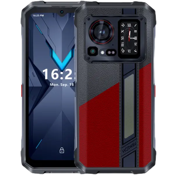 Telefon Hotwav Hyper 7 Pro Dimensity 7050 5G 256GB NFC Dual Screen Magma Red