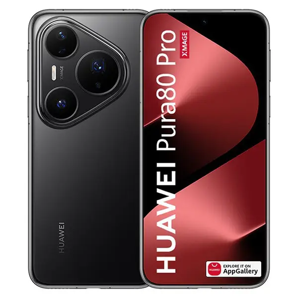 Telefon Huawei Pura 80 Pro, 512GB, Glazed Black