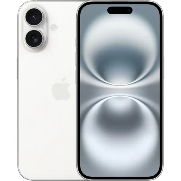 Telefon mobil Apple iPhone 16, 128 GB, 5G, White