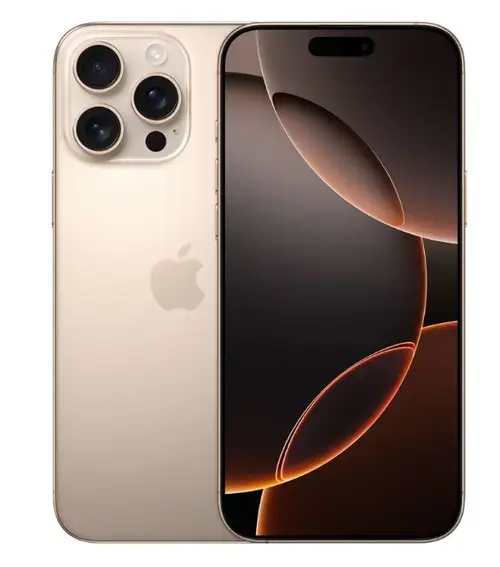 Telefon Mobil Apple iPhone 16 Pro Max, LTPO Super Retina XDR OLED 6.9inch, 256GB Flash, Camera Tripla 48 + 12 + 48 MP, Wi-Fi, 5G, iOS (Auriu)