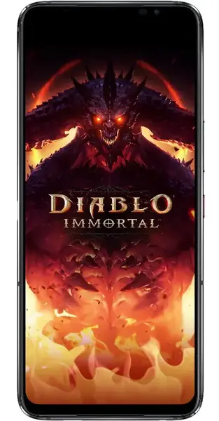 Telefon Mobil ASUS ROG Phone 6 Diablo Immortal Edition, Procesor Qualcomm SM8475 Snapdragon 8+ Gen 1 Octa-Core, Ecran AMOLED 6.78inch, 16GB RAM, 512GB Flash, Camera Tripla 50+13+5MP, Wi-Fi, 5G, Dual Sim, Android (Negru)