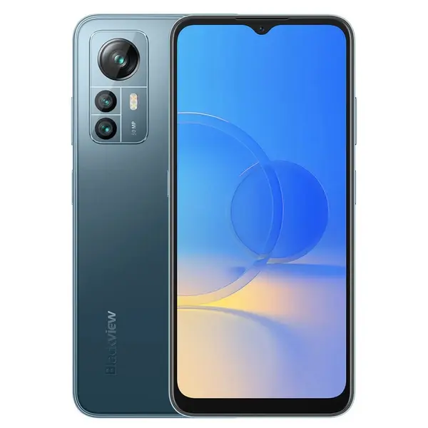 Telefon mobil Blackview A85, 128GB, 8GB, 4G, Dual Sim, Blue