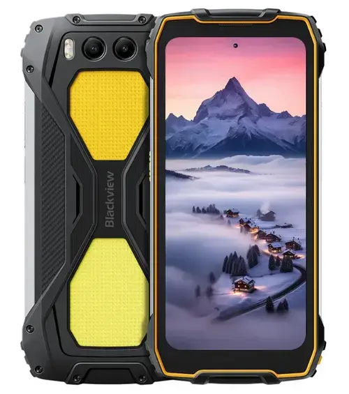 Telefon Mobil Blackview BV7300, Procesor MediaTek Helio G81, Ecran IPS LCD 6.67inch, 6GB RAM, 256GB Flash, Camera Duala 50 + 20 MP, Wi-Fi, 4G, Dual Sim, Android (Negru/Portocaliu)