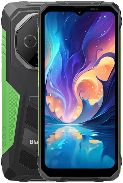 Telefon Mobil Blackview FORT 1, Verde, 4G, 6.56, ³ HD+ IPS, 18GB RAM (6GB + 12GB Extensibili), 256 GB ROM, 16 MP, Android 15, Tiger T615, NFC, 10000 mAh, 18 W, Dual SIM