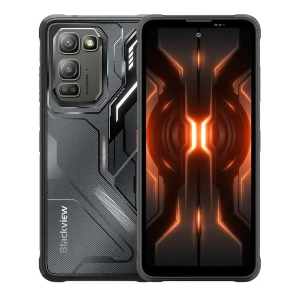 Telefon Mobil Blackview FORT 5, Negru, 4G LTE, Ecran 6.78 FHD+ 120Hz, 36GB RAM (12GB + 24GB extensibili), 256GB ROM, Camera 108MP + Night Vision, Android 16, NFC, Dual SIM