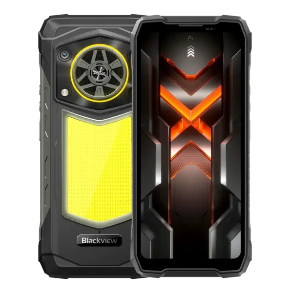 Telefon Mobil Blackview ROCK 5, Negru, 4G, 6.78 2.4K 120Hz, 24GB RAM (6GB + 18GB extensibili), 256GB ROM, 20000mAh, 108MP, 20MP Night Vision, Camping Light, Sound, Helio G100, Android 16 , DualSim