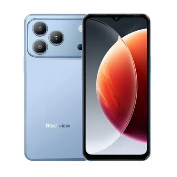 Telefon Mobil Blackview Wave 7C, Albastru, 4G LTE, Ecran 6.56 , 16GB RAM (4GB + 12GB extensibili), 64GB, Camera 32MP, Android 16, 5000mAh, Dual SIM