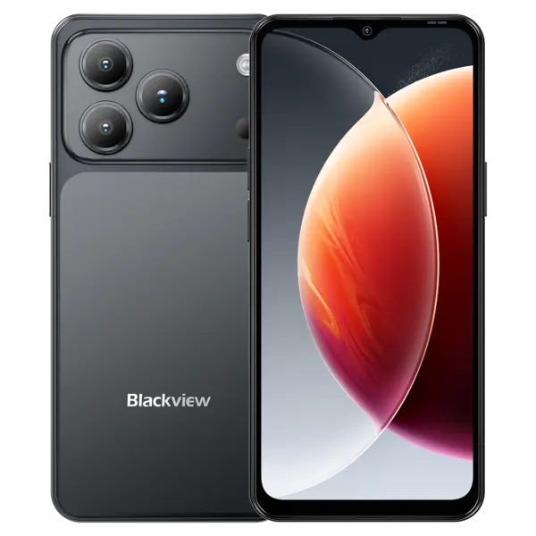 Telefon Mobil Blackview Wave 7C, Negru, 4G LTE, Ecran 6.56 , 16GB RAM (4GB + 12GB extensibili), 64GB, Camera 32MP, Android 16, 5000mAh, Dual SIM