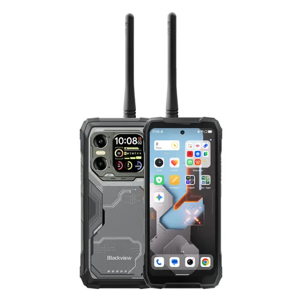 Telefon Mobil Blackview Xplore 1 Walkie Talkie, Negru, 5G, 6.78, ³ FHD+, 48GB RAM (16GB + 32GB Extensibili), 512 GB ROM, 64 MP, Android 15, Dimensity 7050, Ecran Secundar, Night Vision, 20000, mAh