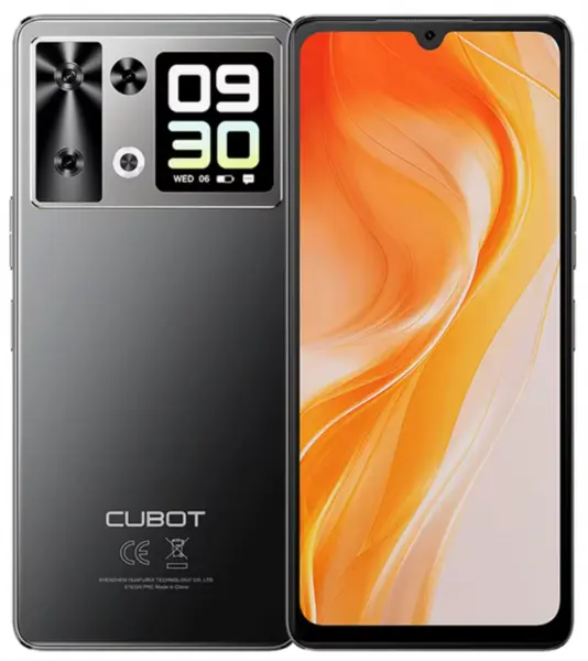 Telefon Mobil Cubot P90, Negru, 4G, 6.88 HD+ 120Hz, 24GB RAM (12GB + 12GB extensibil), 256GB ROM, Android 15, Helio G100, 64MP, Ecran secundar 1.72 , NFC, OTG, Face ID, 5100mAh, 18W, Dual SIM