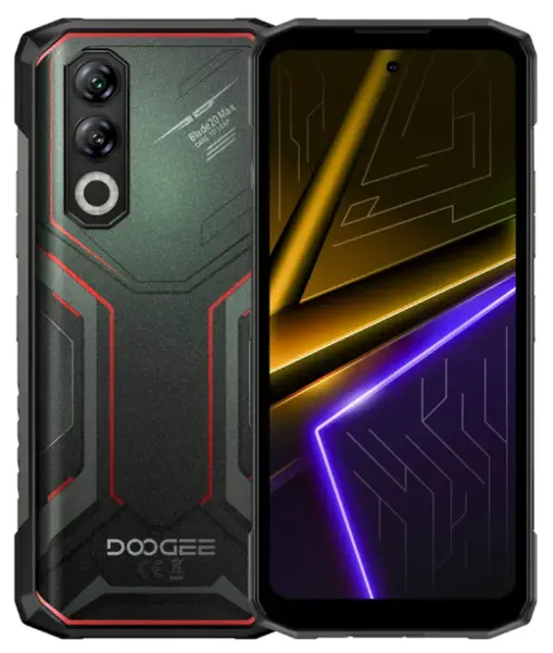 Telefon Mobil Doogee Blade 20 Max, Rosu, 4G, 6.6 , HD+ IPS, 36 GB RAM (12 GB + 24 GB Extensibili), 1 TB ROM, 64 MP, Android 15, Helio G100, Night Vision + NFC, 11800 mAh, 33 W, Dual SIM