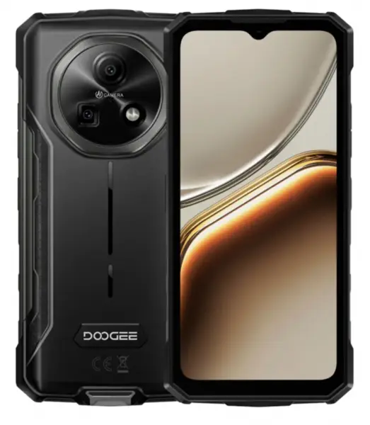 Telefon mobil DOOGEE Fire 7, Gri, 5G, 6.6 HD+ IPS, 16GB RAM(4GB+12GB Extensibili), 256GB ROM, 64MP, Android 15, Dimensity 6300, Difuzoare duble, NFC, OTG, Face ID, 13000mAh, 18W, Dual SIM