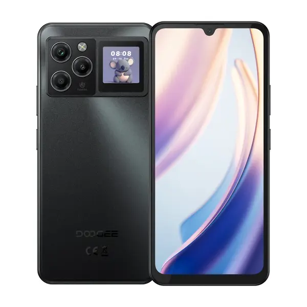 Telefon Mobil DOOGEE M30 Pro Rugged, Negru, 4G, Ecran 6.88 120Hz + Display secundar 1.3 , 64GB RAM (8GB + 56GB extensibili), 256GB, Camera 64MP, Baterie 8000mAh, Android 16, NFC, Dual SIM