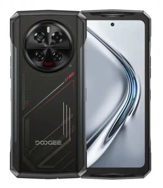 Telefon Mobil DOOGEE V40, Midnight Red, 5G, 6.78 1080x2460, Android 14, 32GB RAM (12GB + 20GB extensibil), 512GB ROM, 180MP + 20MP + 8MP, 8680mAh, Dual SIM