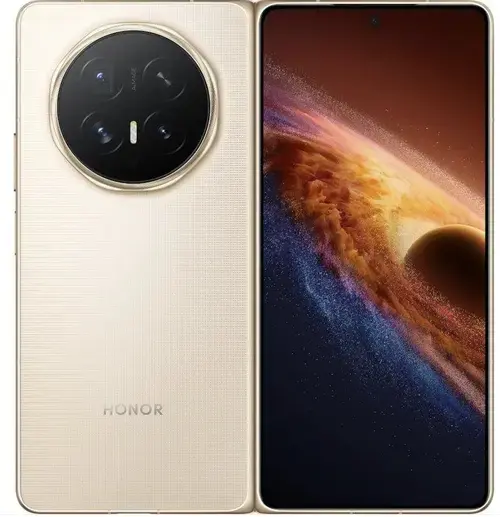 Telefon Mobil Honor Magic V6, Procesor Qualcomm SM8850-AC Snapdragon 8 Elite Gen 5 Octa-core, Foldable LTPO2 AMOLED 7.95inch, 16GB RAM, 512GB Flash, Camera Tripla 50 + 64 + 50 MP, Wi-Fi, 5G, Dual Sim, Android (Auriu)