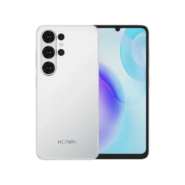 Telefon Mobil HOTWAV A26 Ultra, Alb, 4G LTE, Ecran 6.56 90Hz, 12GB RAM (3GB + 9GB extensibili), 256GB, Camera AI, Android, Dual SIM