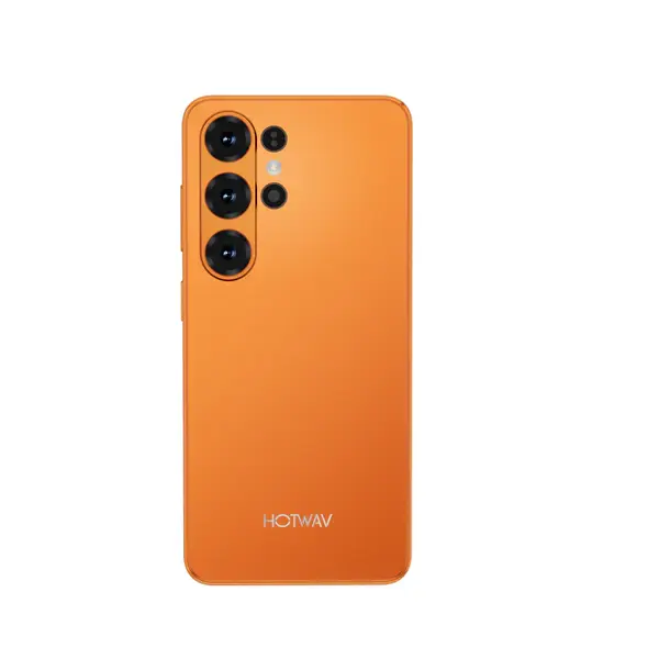 Telefon Mobil HOTWAV A26 Ultra, Portocaliu, 4G LTE, Ecran 6.56 90Hz, 12GB RAM (3GB + 9GB extensibili), 128GB, Camera AI, Android, Dual SIM