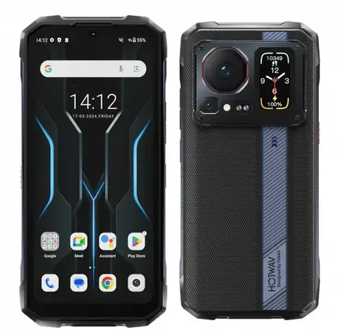 Telefon Mobil HOTWAV Cyber 16 Pro, Procesor MediaTek Helio G100 Octa-Core, Ecran 6.6inch, 8GB RAM, 512GB Flash, Camera Duala 108 + 24 MP, Wi-Fi, 4G, Dual Sim, Android (Negru)