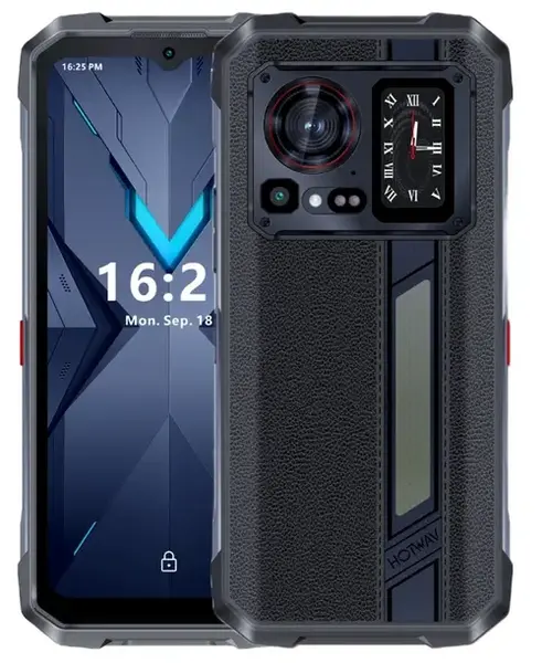 Telefon Mobil Hotwav Hyper 7 Pro, Procesor MediaTek Dimensity 7050, Ecran IPS LCD 6.6inch, 8GB RAM, 256GB Flash, Camera 64 MP, Wi-Fi, 5G, Dual SIM, Android (Negru)