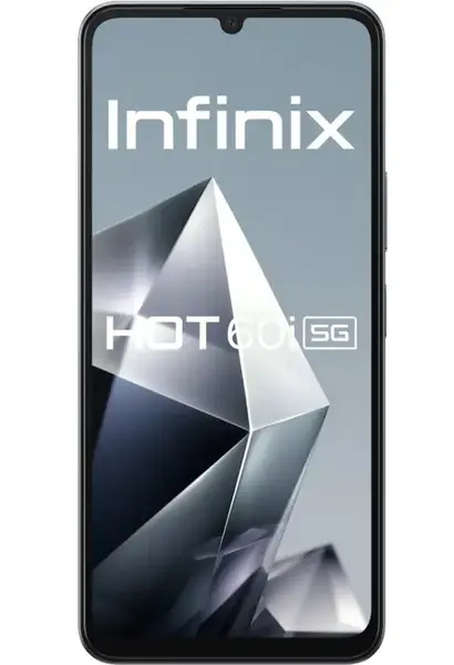 Telefon Mobil Infinix Hot 60i, Procesor Mediatek Dimensity 6400, Ecran IPS LCD 6.75inch, 8GB RAM, 256GB Flash, Camera 50 MP, Wi-Fi, 5G, Dual Sim, Android (Negru)