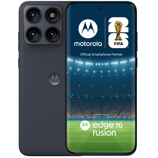 Telefon mobil Motorola edge 70 fusion 5G, 256GB, 8GB RAM, Dual SIM, Pantone Silhouette