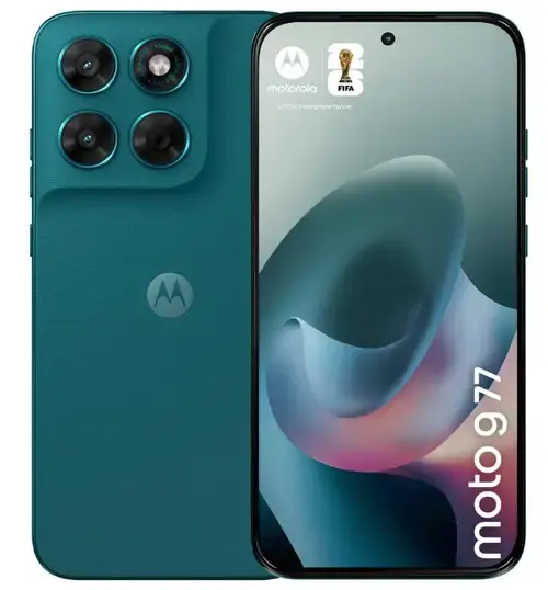 Telefon Mobil Motorola Moto G77, Procesor Mediatek Dimensity 6400 Octa-Core, AMOLED Touchscreen 6.78inch, 8GB RAM, 256GB Flash, Camera Duala 108 + 8 MP, Wi-Fi, 5G, Dual Sim, Android (Verde)