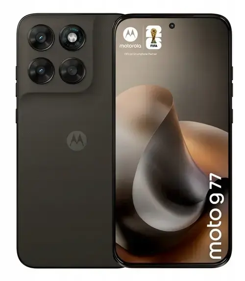 Telefon Mobil Motorola Moto G77, Procesor Mediatek Dimensity 6400 Octa-Core, AMOLED Touchscreen 6.78inch, 8GB RAM, 256GB Flash, Camera Duala 108 + 8 MP, Wi-Fi, 5G, Dual Sim, Android (Negru)