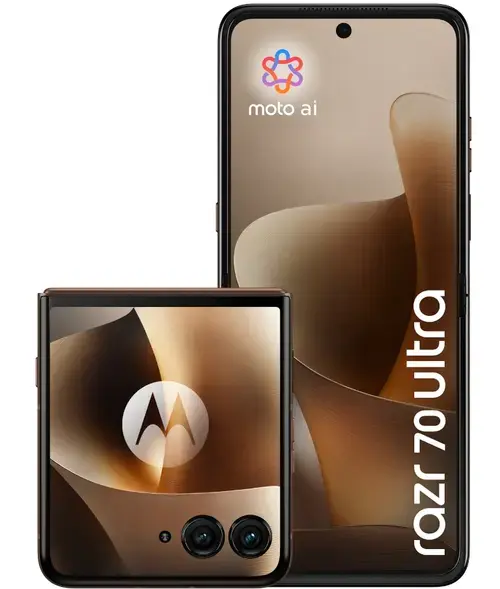 Telefon Mobil Motorola Razr 70 Ultra, Procesor Qualcomm Snapdragon 8 Elite, Octa-Core, Foldable LTPO AMOLED Capacitive touchscreen 7inch, 16GB RAM, 512GB Flash, Camera Duala 50 + 50 MP, 5G, Wi-Fi, Dual SIM, Android (Maro)
