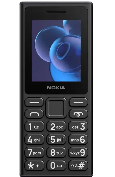 Telefon mobil Nokia 110 (2024), Dual SIM (Negru)