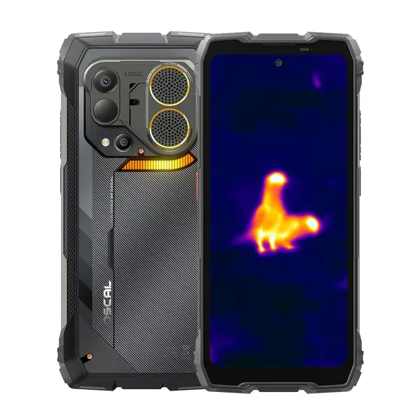 Telefon Mobil OSCAL PILOT 6, Negru, 4G LTE, Camera Termica 160 120, Ecran 6.78 FHD+ 120Hz, 48GB RAM (12GB + 36GB extensibili), 256GB ROM, Camera 108MP, Baterie 10000mAh, NFC, Dual SIM