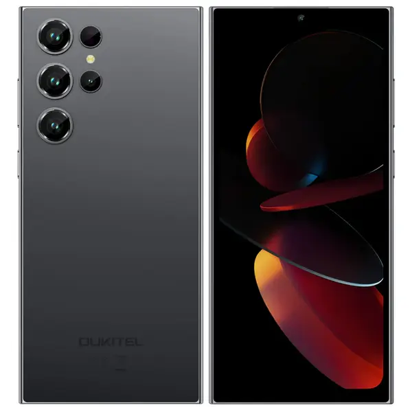 Telefon Mobil Oukitel C61, Negru, 4G, 6.88 HD+ In-Cell IPS, 16GB RAM (4GB+12GB Extensibili), 128GB ROM, 13MP, Android 15, Unisoc Tiger T606, OTG, 5150mAh, 10W, Dual SIM