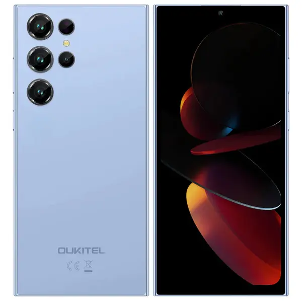 Telefon Mobil Oukitel C61 Pro, Albastru, 4G, 6.88 HD+ In-Cell IPS, 24GB RAM (8GB+16GB Extensibili), 256GB ROM, 13MP, Android 15, Unisoc Tiger T606, OTG, 5150mAh, 10W, Dual SIM