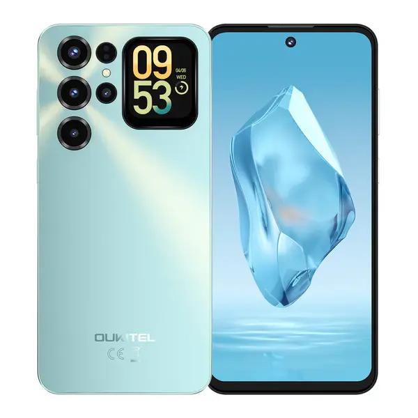 Telefon Mobil Oukitel C68 Plus, Albastru, 4G, 7.2 120Hz, 16GB RAM (4GB + 12GB Extensibili), 128GB ROM, 1.81 Ecran Spate, 64MP, Android 15, Unisoc T615, OTG, 6000mAh, Dual SIM