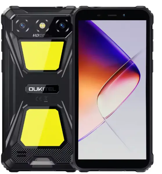 Telefon Mobil Oukitel G5, Negru, 4G, 6 IPS 60Hz, 16GB RAM(4GB+12GB Extensibili), 256GB ROM, 13MP, Android 14, Unisoc T310, Incarcare Inversa, OTG, Jack, 6300, mAh, 10W, Dual SIM