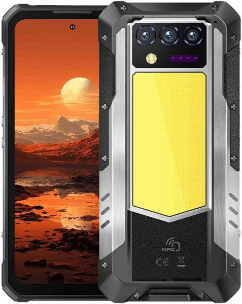 Telefon Mobil Oukitel WP100, Negru, 5G, 6.8 IPS LCD, Telemetru Laser, 36GB RAM (12GB+24GB extensibili), 512GB ROM, 200MP, Night Vision, Dimensity 7300, Android 14, 33000mAh, 66W, Dual SIM