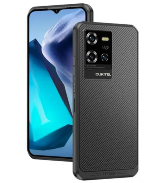 Telefon mobil Oukitel WP50 Albastru, 5G, 6.60 HD+, 12GB RAM (4GB + 8GB extensibili), 256GB ROM, Android 14, MTK Dimensity 6100+, NFC, Face Unlock, Amprenta, 48MP, 6500mAh, Dual SIM