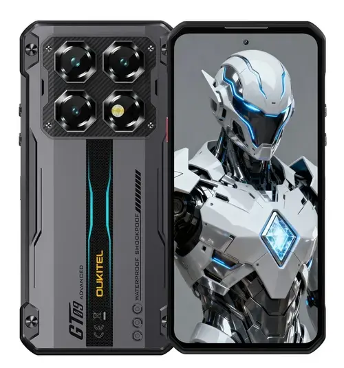 Telefon Mobil Oukitel WP60, Procesor MediaTek Dimensity 7025 Octa-Core, Ecran Capacitive touchscreen 7.2inch, 8GB RAM, 256GB Flash, Camera Tripla 108 + 8 + 2 MP, 5G, Wi-Fi, Dual SIM, Android (Negru)